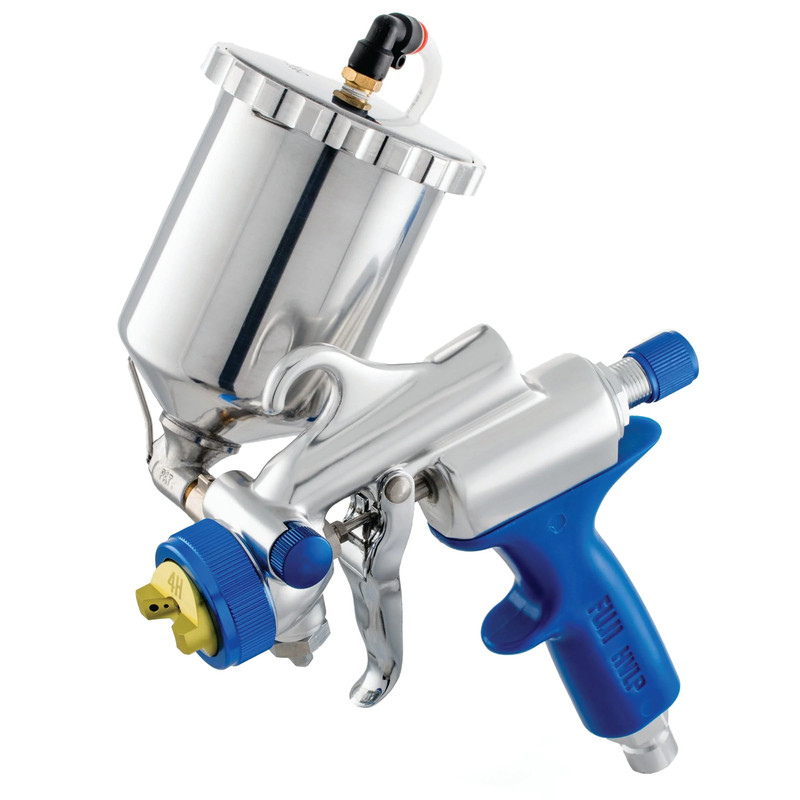 G-XPC Side-Mounted Gravity Feed Spray Gun - Blue - 1.4mm